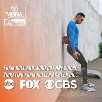 VIBRA Vibrating Foam Roller | 5 Speed Settings for Impact