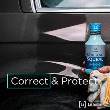Lithium Seal and Squeal Paint Sealant for Ultimate Shine and Protection