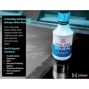Lithium Seal and Squeal Paint Sealant for Ultimate Shine and Protection