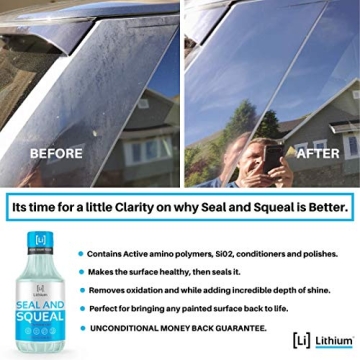 Lithium Seal and Squeal Paint Sealant for Ultimate Shine and Protection