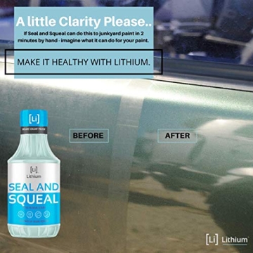 Lithium Seal and Squeal Paint Sealant for Ultimate Shine and Protection