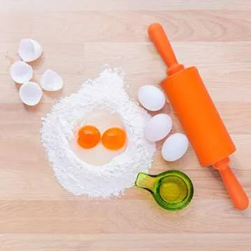 STOBOK Mini Rolling Pins for Kids - Fun Dough Tools
