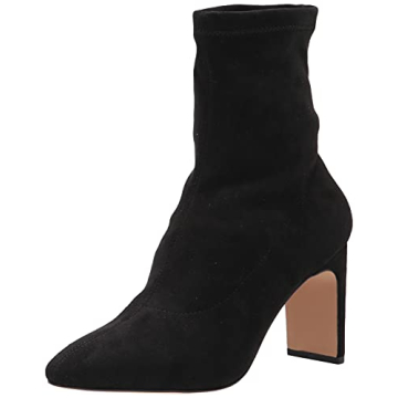 The Drop Women's Jane High Heel Pull-On Sock Boot - Stylish Comfort & Elegance