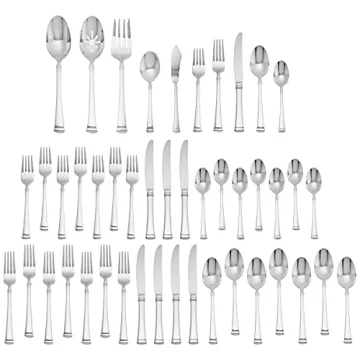 Mikasa Harmony 45-piece Stainless Steel Flatware Set