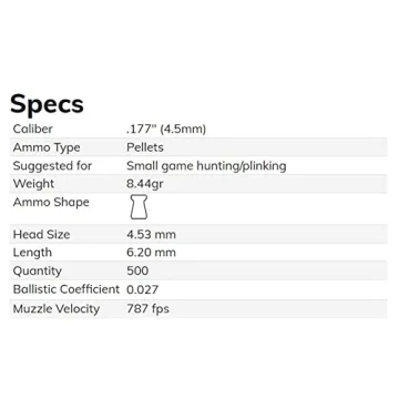 Premium JSB Match Diabolo Exact .177 Cal Pellets for Precision Shooting