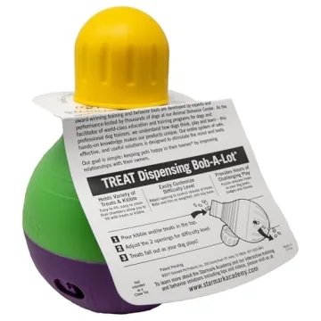 Starmark Bob-A-Lot Interactive Dog Toy for Healthy Eating