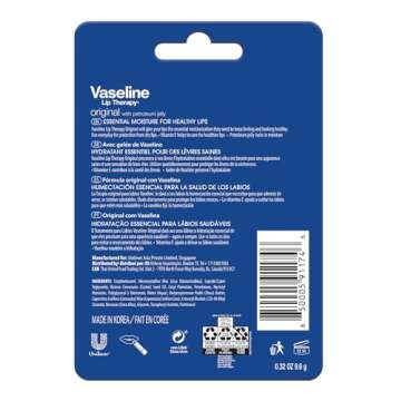 Vaseline Lip Therapy Care Original for Chapped Lips
