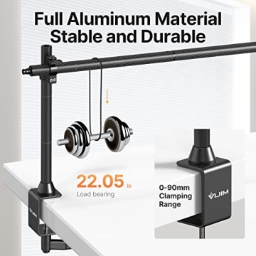 jusmo LS15 Desk Overhead Camera Mount Rig for Content Creation