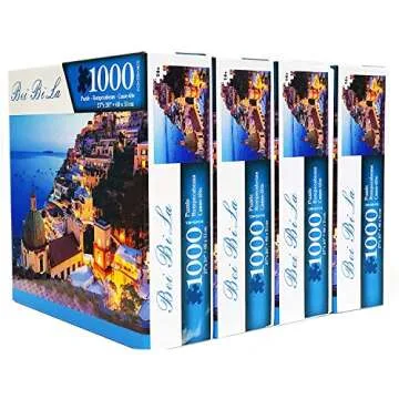 Puzzles for Adults 1000 Pieces Jigsaw Game Gift Amalfi