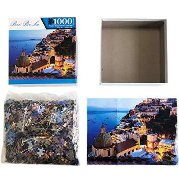 Puzzles for Adults 1000 Pieces Jigsaw Game Gift Amalfi