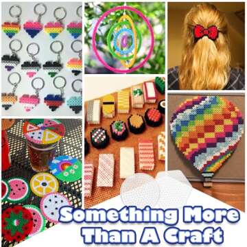 FUNZBO 5500 5mm Fuse Beads Kit - 24 Colors | 111 Patterns, Arts and Crafts for Girls and Boys, Kids Toys Set, Gifts for Kids, Teens and Adults Age 5+ Years Old