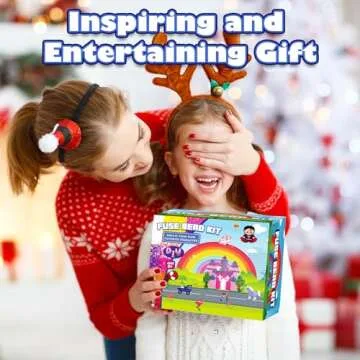 FUNZBO 5500 Fuse Beads Kit with 24 Colors for Creativity