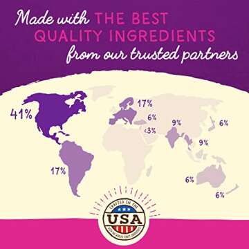 Stella & Chewy's Freeze-Dried Raw Marie’s Magical Dinner Dust – Grain Free, Protein Rich Cat & Kitten Food Topper – Wild-Caught Salmon & Cage-Free Chicken Recipe – 7 oz Bag