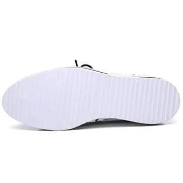 DADAWEN Women's Elegant Lace-Up Oxfords for Fashion