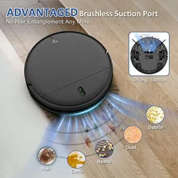 Robot Vacuum and Mop Combo for Easy Cleaning