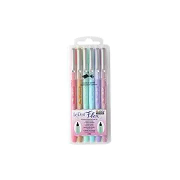 Uchida Le Pen Flex Pastel Colors 6 Count Art Supplies