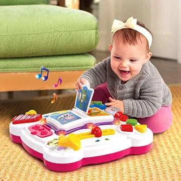LeapFrog Learn and Groove Musical Table - Pink & Educational Fun