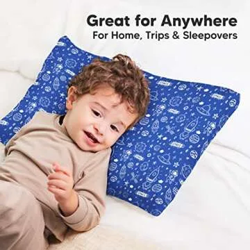 KeaBabies Toddler Pillowcase - Soft Cotton for Kids