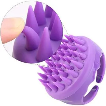 BTYMS Silicone Hair Shampoo Scrubber for All Ages