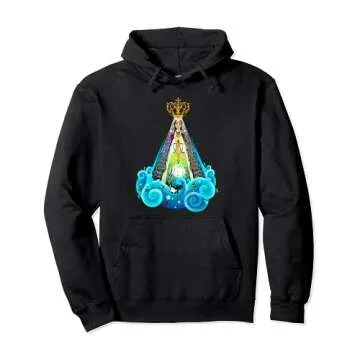 Virgin of the Valley Our Lady of the Valley Vallita Pullover Hoodie - A Journey of Life and Motivati...