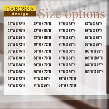 Extra Long Shower Curtain with 84 inch Height, Fabric, Waffle Weave, Hotel Luxury Spa, Water Repellent, Machine Washable, 230 GSM Heavy Duty, White Pique Pattern Decorative Bathroom Curtain