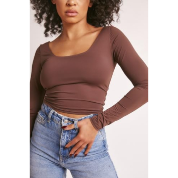 Almere Long Sleeve Top: Seamless & Smooth Fabric Comfort