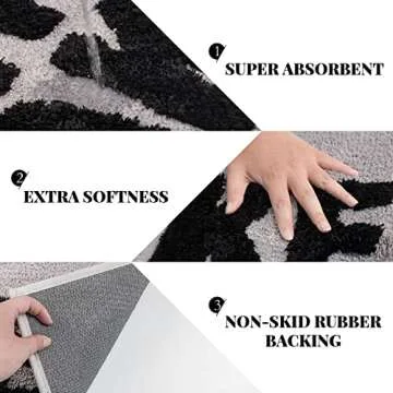 Stylish UIOIU Get Naked Bath Mat for Every Bathroom