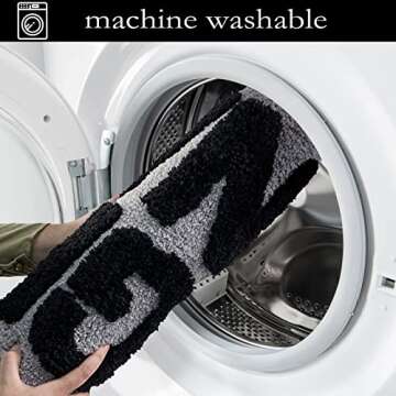 Stylish UIOIU Get Naked Bath Mat for Every Bathroom