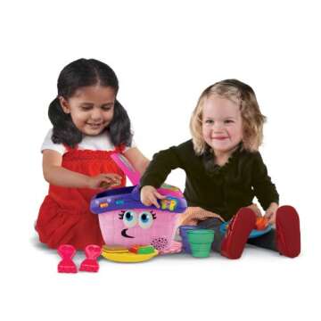 LeapFrog Shapes and Sharing Picnic Basket (Frustration Free Packaging), Pink