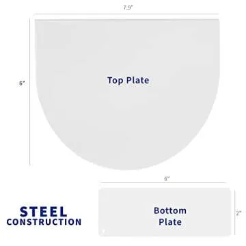 VIVO Steel Reinforcement Bracket for Secure Monitor Mounting