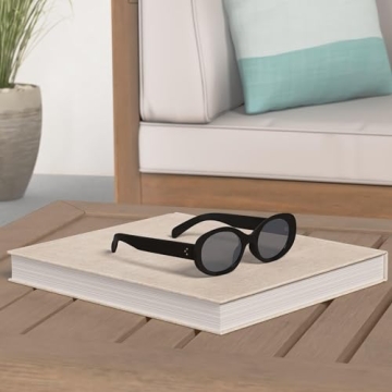 Vintage Zeelool Women Oval Sunglasses with Polarized UV400 Protection