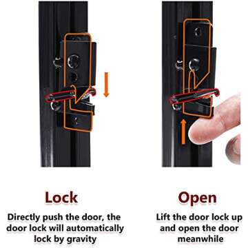 Dog Fence 16 Panels 32" H Pet Playpen Metal Outdoor Portable Camping RV Dog Fences Runs Cage Foldable Exercise Pens Fencing with Two Doors Indoor Temporary Fence for Dogs, Puppy, Garden