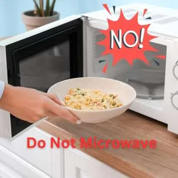 bzyoo 12 Piece Melamine Dinnerware Set for All Occasions