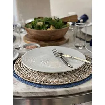 bzyoo 12 Piece Melamine Dinnerware Set for All Occasions