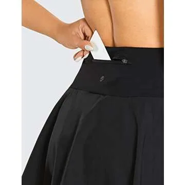 High Waisted Pleated Tennis Skirt for Women