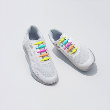 HICKIES No Tie Elastic Shoelaces Multicolor for Every Shoe