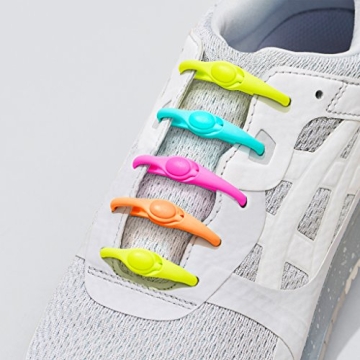 HICKIES No Tie Elastic Shoelaces Multicolor for Every Shoe
