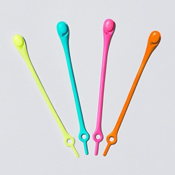 HICKIES No Tie Elastic Shoelaces Multicolor for Every Shoe