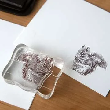 Inkadinkado Embossing Powder Tool for Stamps, 1.5'' W x 2.5'' L