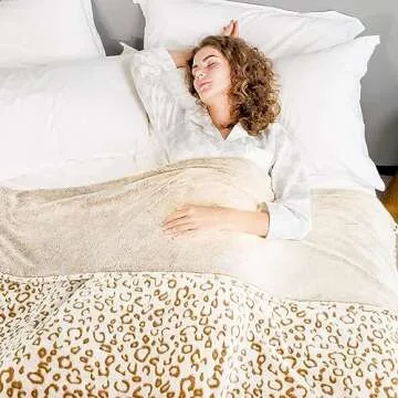 ZHIKU Warm Blanket Throw - Soft and Lightweight Comfort