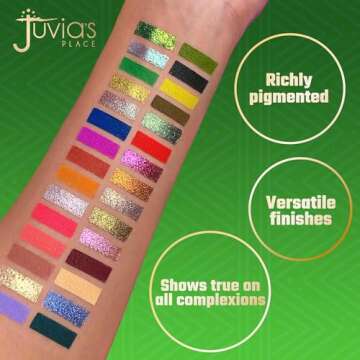 Juvia's Place Culture 2 Eye Shadow Palette 30 Vibrant Colors