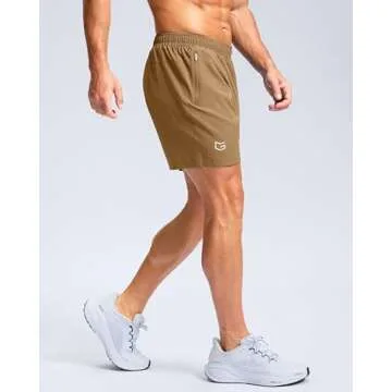Quick Dry Men's Athletic Running Shorts with Pockets