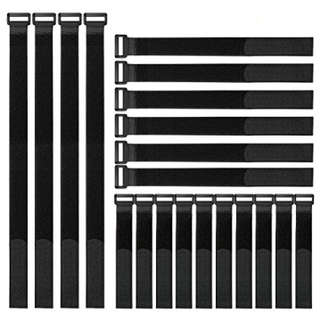 YiwerDer Cable Straps Set for Cord Organization