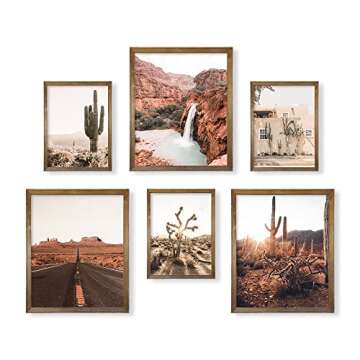 Rustic Farmhouse Bathroom Poster - Western Decor