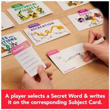 Spin Master Games, Subjective, A Personality Trivia Game for Fun Family Game Night, Kids Games, Camp Games, Word Games, for Kids & Adults Ages 10+