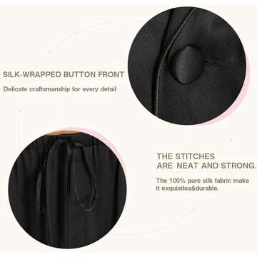 Luxury Men's Silk Pajamas Set - 22 Momme Sleepwear