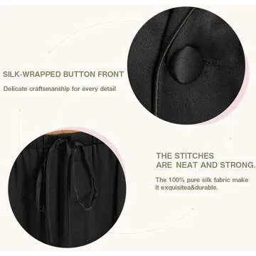 Luxury Men's Silk Pajamas Set - 22 Momme Sleepwear