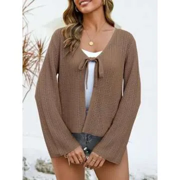 Saodimallsu Women's Summer Crochet Cardigan for Beach