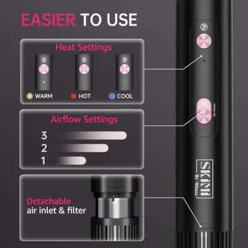 Versatile SKIMI Blow Dryer Brush for Fast Hair Styling