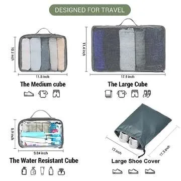 MOLNIA 50L Expandable Travel Backpack for Men Women, Carry On Backpack Airline Approved, Suitcase Backpack with Packing Cubes, Water Resistant Luggage Backpack Daypack Weekender Bag, Black